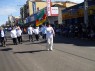 Sr. Nestor desfilando com a bandeira do Rio Grande do Sul