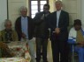 Caf da manh com beno do bispo Dom Remidio.